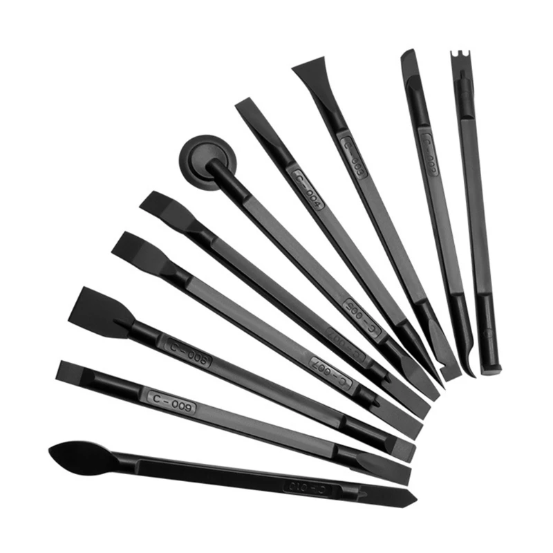 10PCS Phone Repair Tools Disassembly Spudger Plastic Disassemble Pry Opening Hand Tools Set for Phone Repair