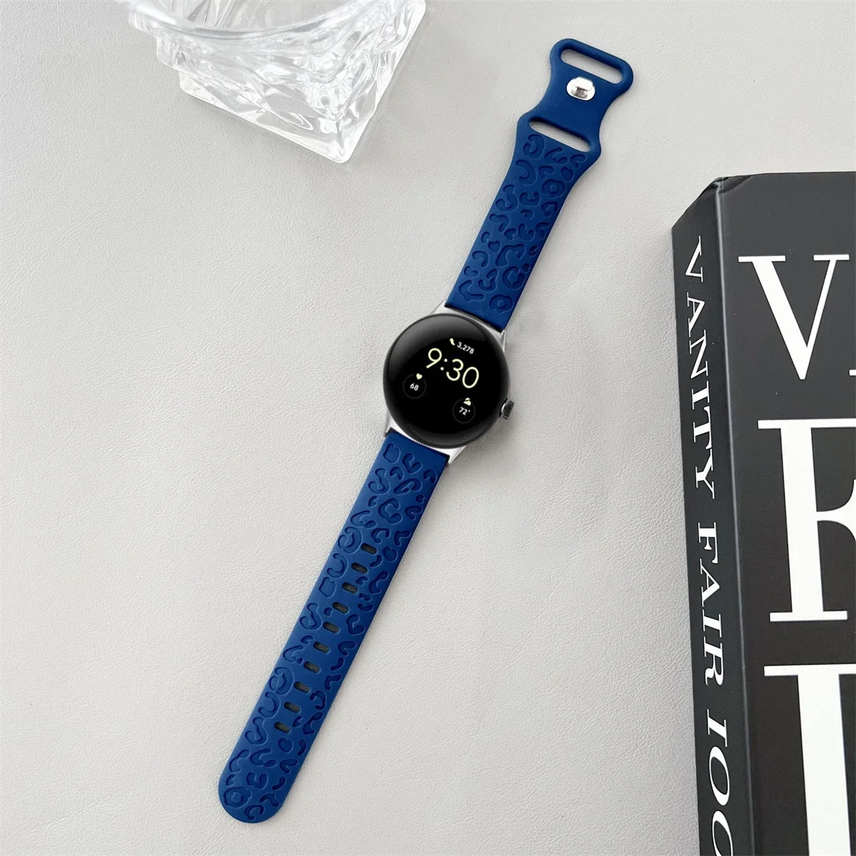 Engraved Silicone strap For Google Pixel 1 2 3 41mm Sport Wristband Bracelet Correa Accessories Belt for Pixel Watch 3 45mm Band