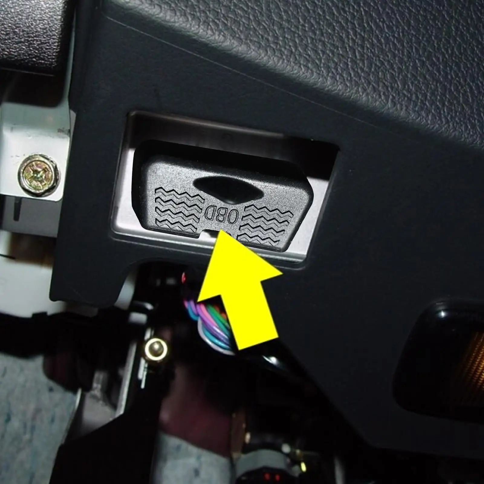 Obd-poortbeschermer voor auto's Siliconen waterdicht Stofdicht Anti-diefstal Autobenodigdheden Obd-scannerhoes voor SUV RV Voertuigreis