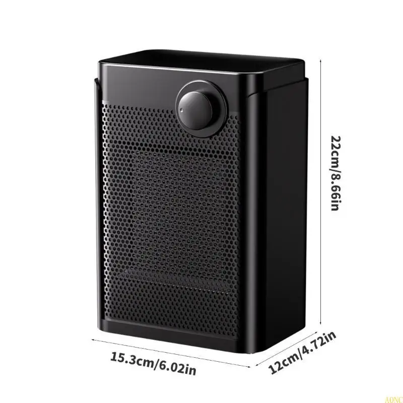 A0NC 빠른 난방 전기 장치 110V 난방 팬 사무실 침실 데스크탑 바닥