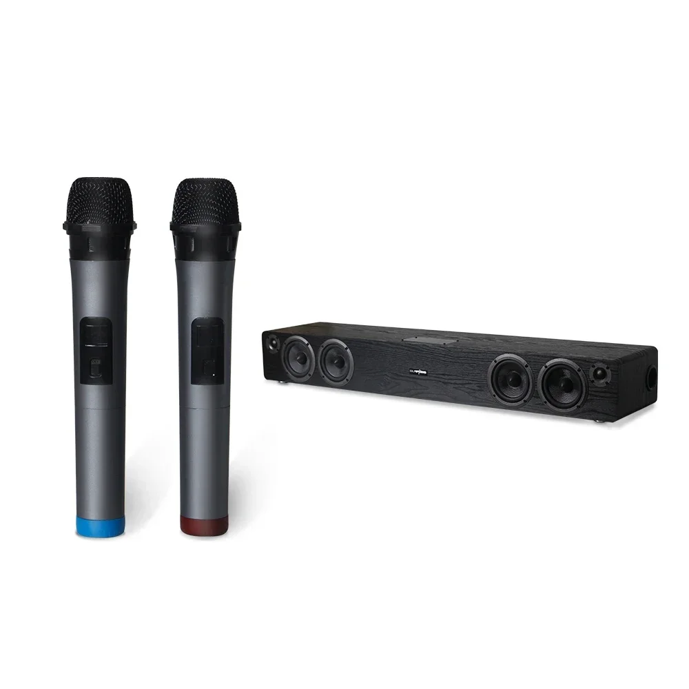 

Home Theatre HiFi Speaker System BT Audio Karaoke Speaker Coaxial Sound Bar