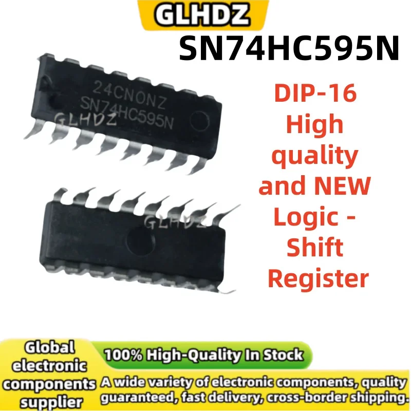 10-20-30PCS DIP-16 SN74HC595N Logic - Shift Register In the warehouse