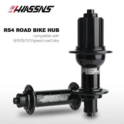 HASSNS PS4 Road Bike Hub Cube Ratchet Cassette Cube Bushing Speed 20 & 24 Hole 8/9/10/11/12S Cassette