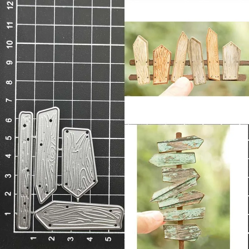 Matrices de Découpe en Métal pour Clôture d'Arbre, Décoration, Scrapbook, Artisanat en Papier, Couteau, Moule, Lame, Jolie çon, Pochoirs