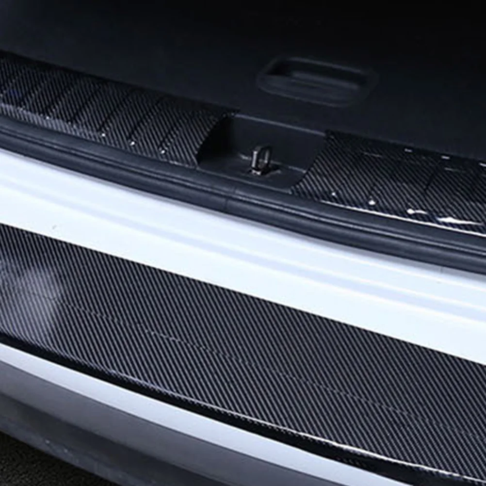 Vehicle Threshold Guard Styling Sticker Car Decor Strip Bumper Protection Anti-Scratch Cover Existing Scratches Paint Damage