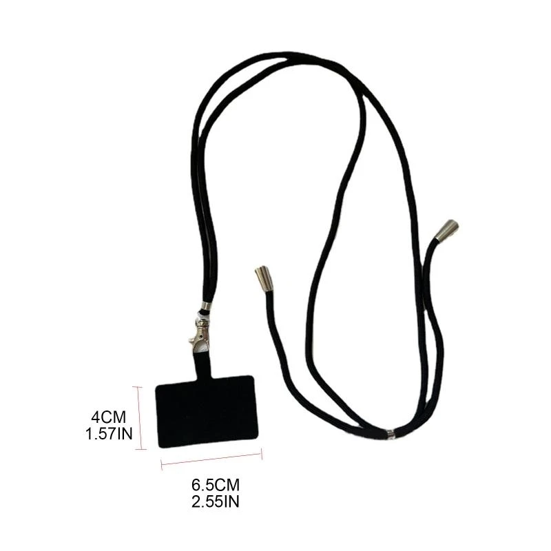 W89C Universal Phone Lanyards, Adjustable Phone Neck Strap for w/Pads for Phone for C