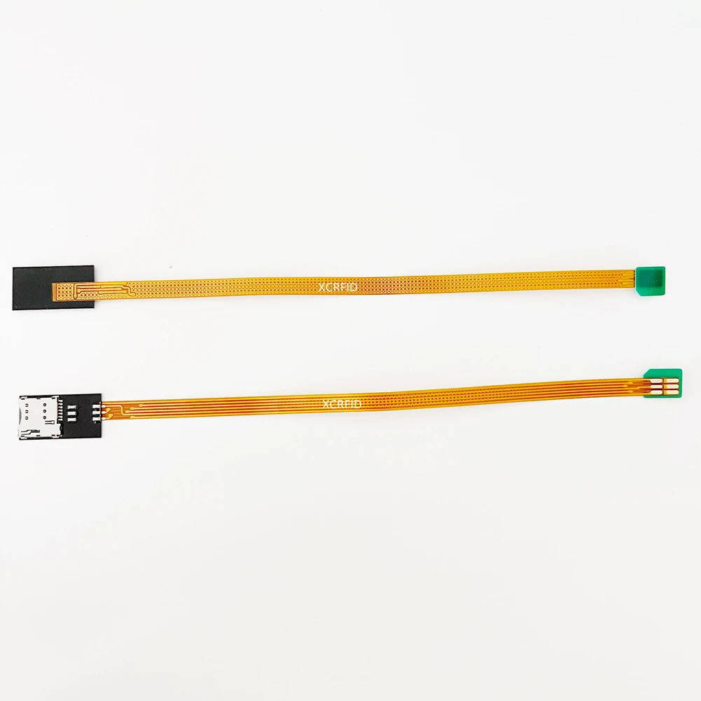 Micro 3FF Sim Slot Uitbreiding Self Pop-Up Converter Fpc Kabel 25Cm Tot 2FF Sim Standaard 3FF 4FF nano Conversie Lijn