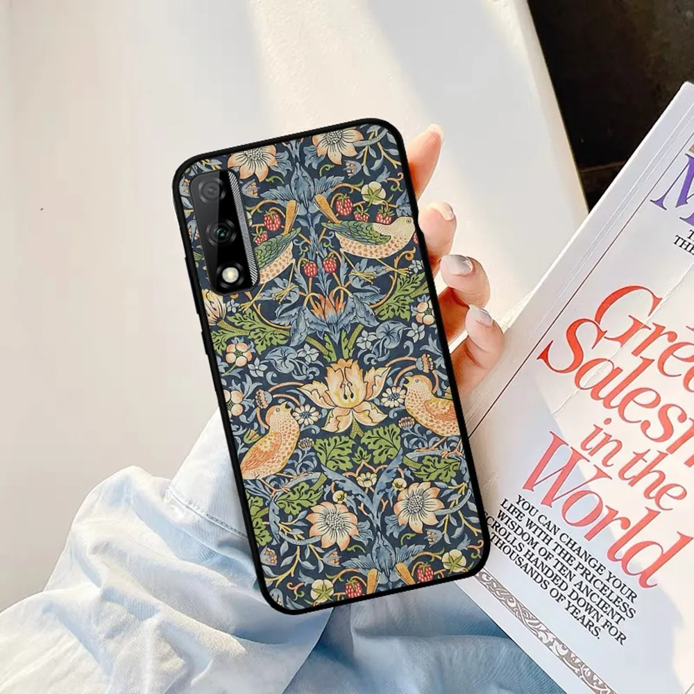 William Morris Thief casing ponsel desain untuk Huawei Y9 6 7 5 Prime menikmati 7s 7 8 plus 7a 9e 9plus 8E Lite Psmart Shell