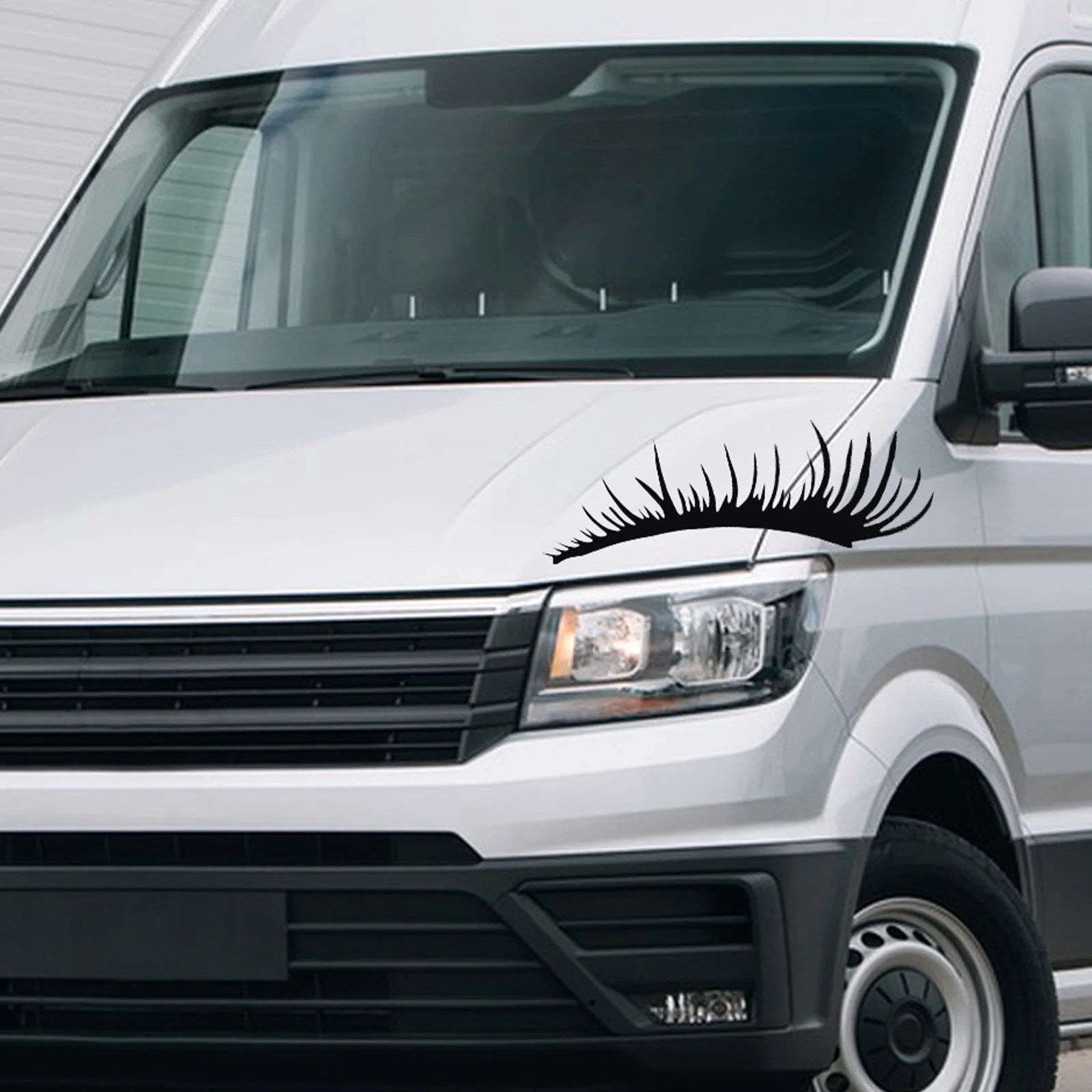 

1 пара наклеек на фару автомобиля, прочный водонепроницаемый материал для домашних животных, легко снимается, украшение автомобиля, автомобильный Стайлинг