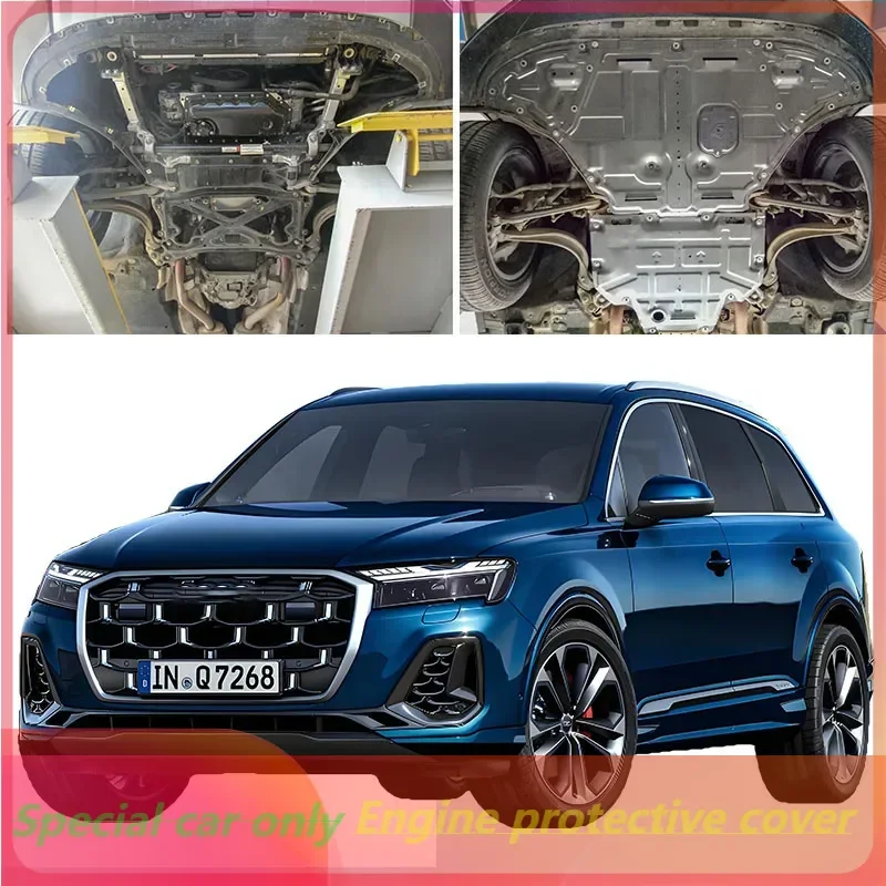 

Для Audi Q7 2017-2024 защита двигателя, брызговик, брызговик, крышка крыла, брызговик, брызговик, высокое качество