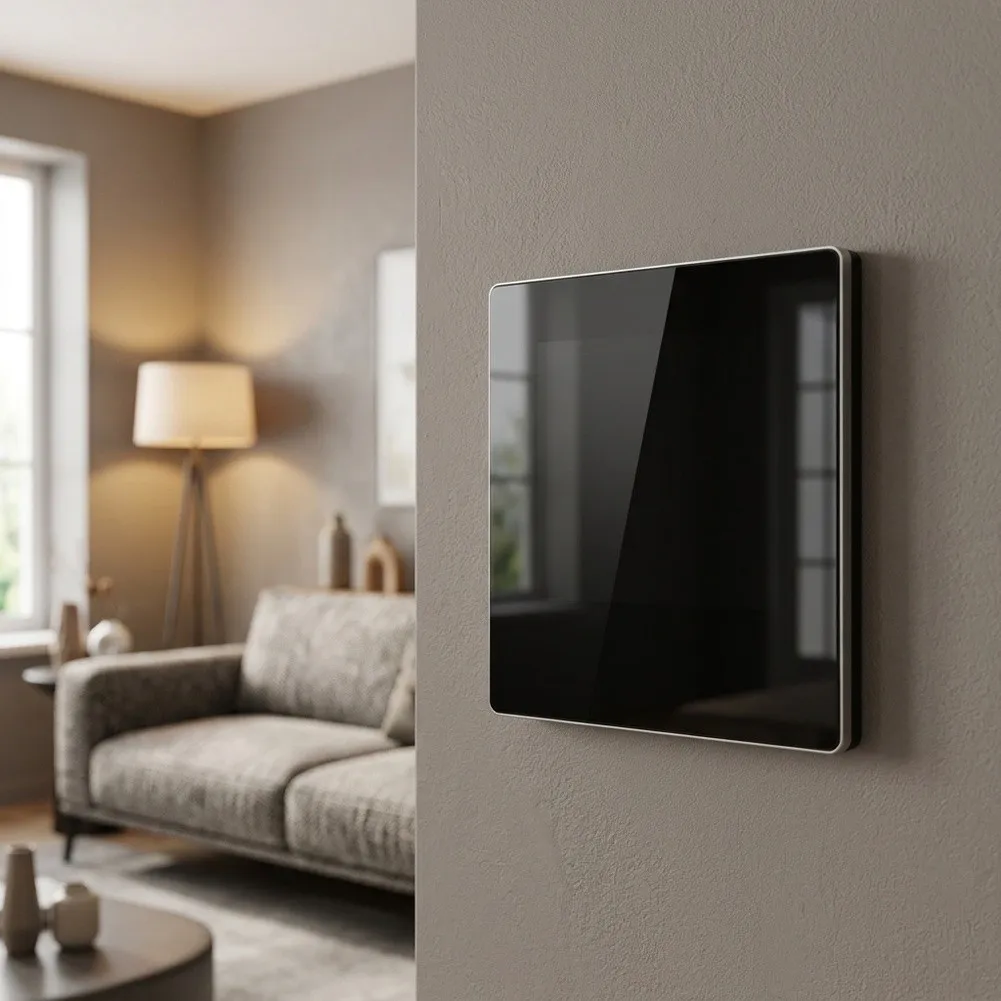 Central Air Conditioning and Underfloor Heating For Smart Thermostat with Mobile App Based Temperature Control