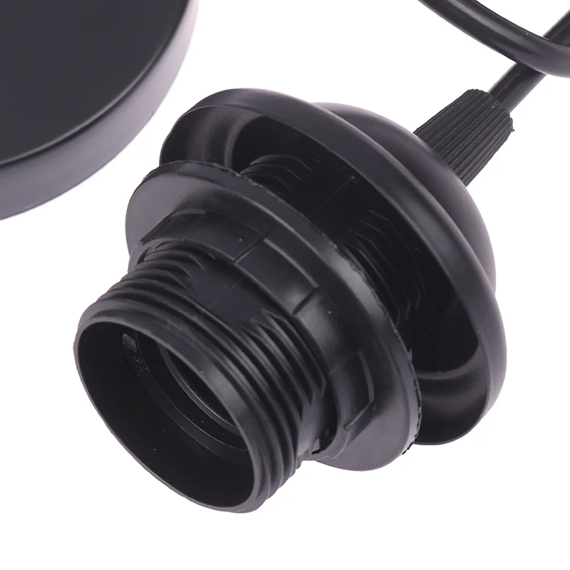 

High Quality! E27 Hanging Lamp Holder With 1m/1.5m Hanging Wire Ceiling Lamp Holder Socket Lamp Base For Hanging Pendant Lights