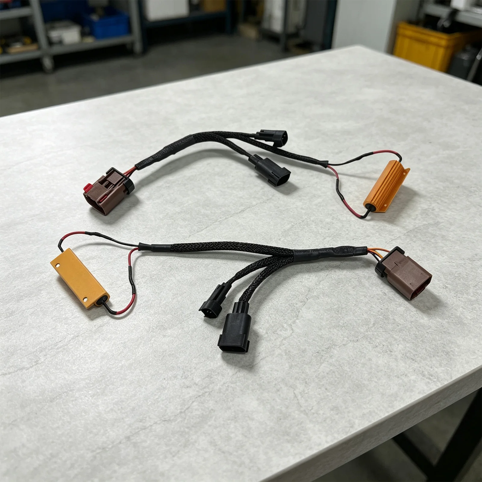 Halogen to LED Taillight Harness for Dodge For Ram Trucks 2009-2018 with Quick Installation and No Tools Required