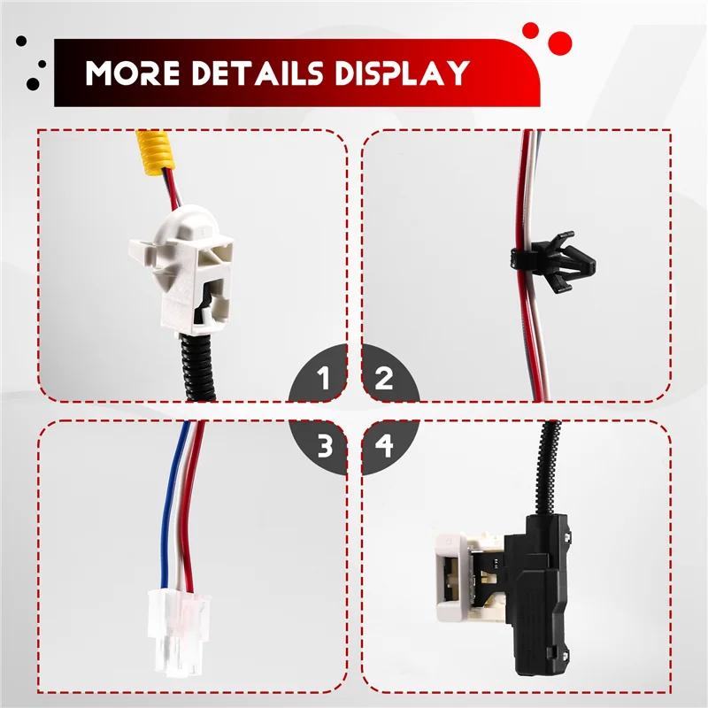 MOPHE-W11307244 W10682535 Unterlegscheibe Deckel Lock Schalter W/Zubehör Für Whirlpool, Waschmaschine Deckel Tür Latch Montage