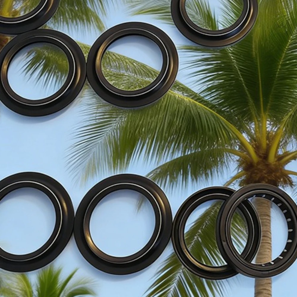 

48x58x9.5/11.5 Front Fork Oil Seal 48*58 Dust Cover For Yamaha YZ250 YZ250S 04-2018 YZ 250 YZ250F YZ250X For Honda 51490-MEN-A51