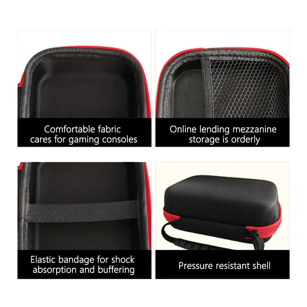 For Powkiddy V10 Storage Bag Wear-resistant Pressure-resistant Console Storage Handheld Portable Box Strap Game Hand With E3G6