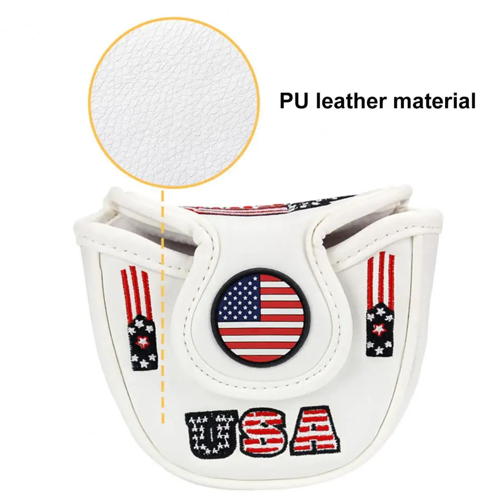 Putter Cover Golf Club Head Cover Protective Golf Putter Headcovers Anti-scratch Soft Lining Magnetic Closure Enhance Game