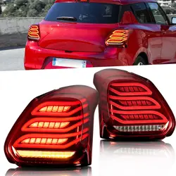 LED Tail Light for Suzuki Swift 3th 2017-2023 Start up Animation Sequential Turn Assembly