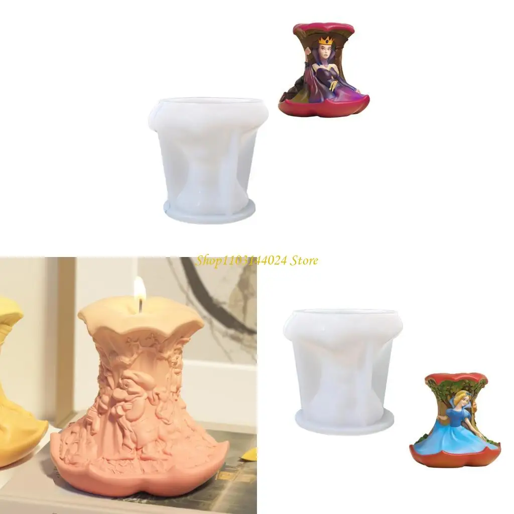 

N5KE High Quality Silicone Ornament Mold Featuring Princesses, Dwarfs, And Queens