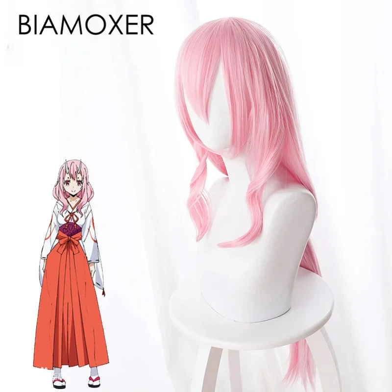 Shuna Pink Cosplay Wigs Anime That Time I Got Reincarnated as a Slime Wig Hair Only Tensei shitara Slime Datta Ken Cosplay