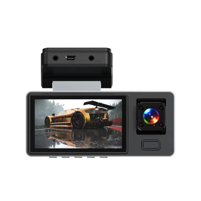 

3lnch Dash Cam for Cars WIFI Video Recorder Front &Rear View Camera for Vehicle Car Dvr Black HD Recorder 170° Wide Night vision
