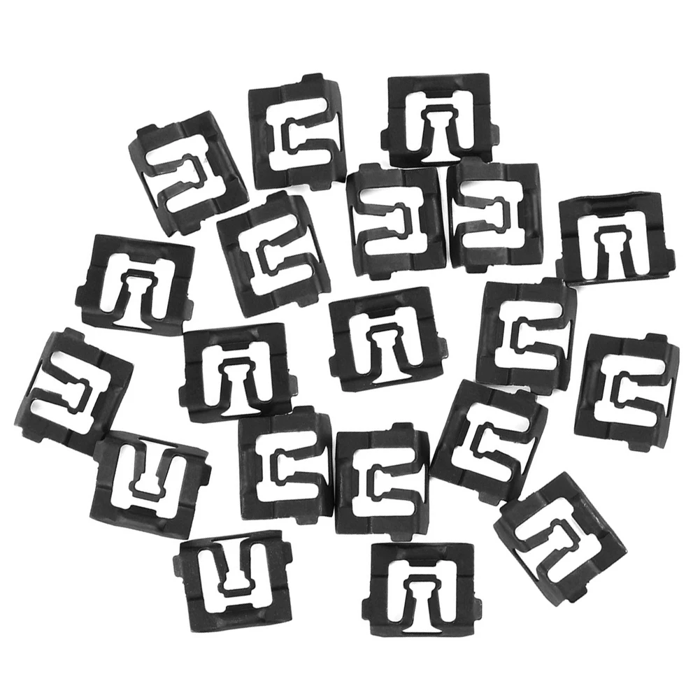 

100PCS /Windshield /Rear Glass /Molding /Trim /Clips For Ford 64-93 C5ZZ6543413-B ,C5ZZ-6543413-B，C5ZZ6543413B