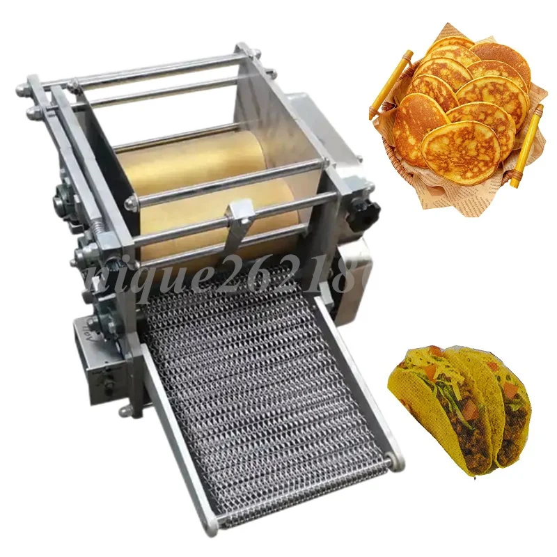 

Commercial Fully Automatic Flour Corn Tortilla Chapati Machine Mexican Taco Roti Machine Pressed Bread Products Tortilla Machine