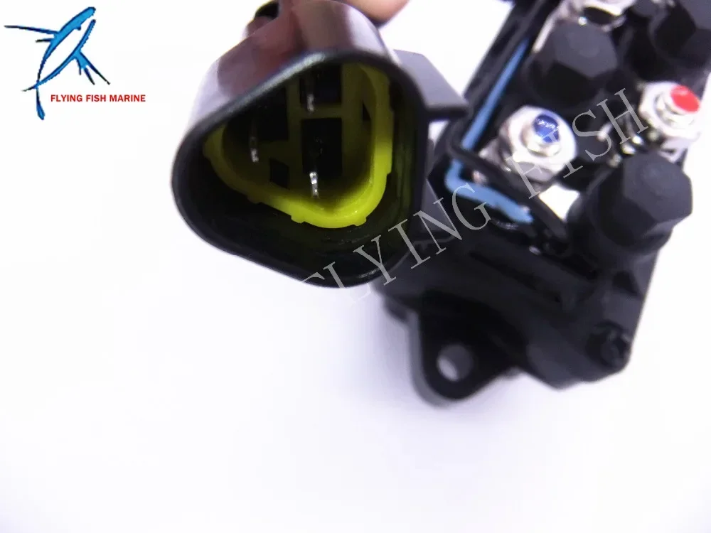 Outboard Engine 61A-81950-00-00 Relay Assy for Yamaha 25hp - 250hp ET PPT Boat Motors , 3 Pins