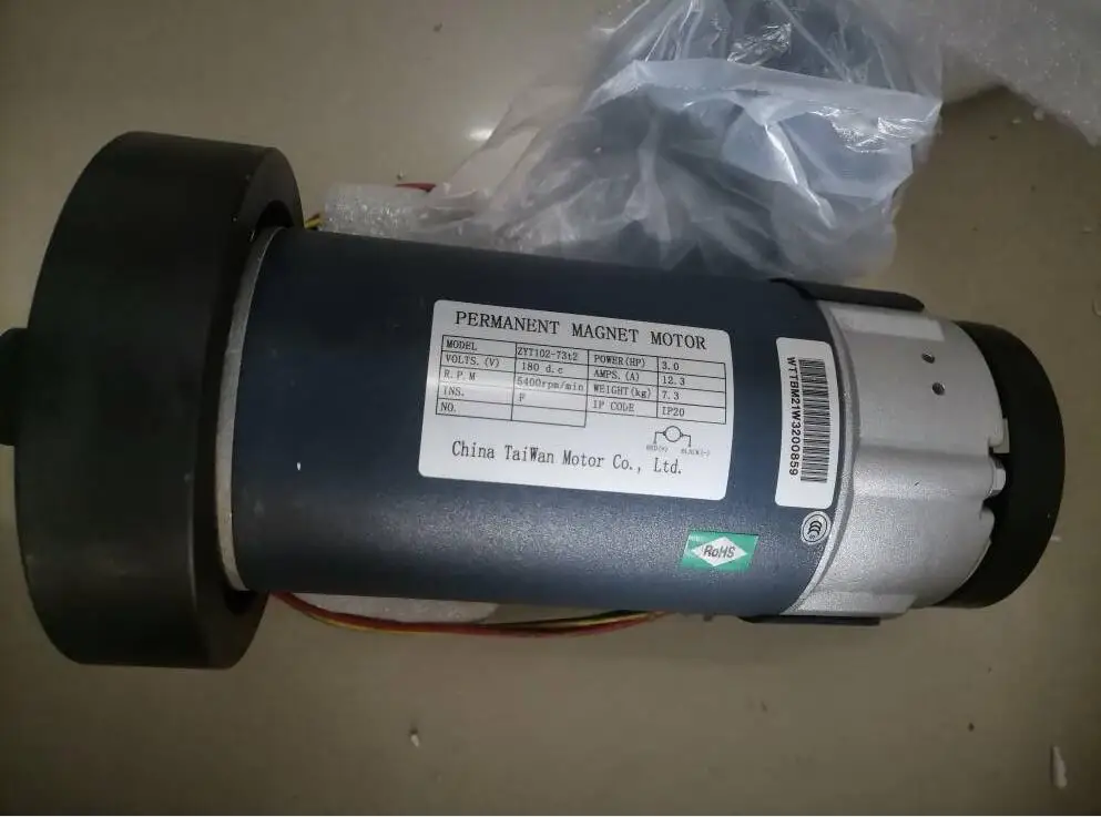 Treadmill dc motor ZYT102-73T2 3.0HP 180vdc 12.3A 5400RPM