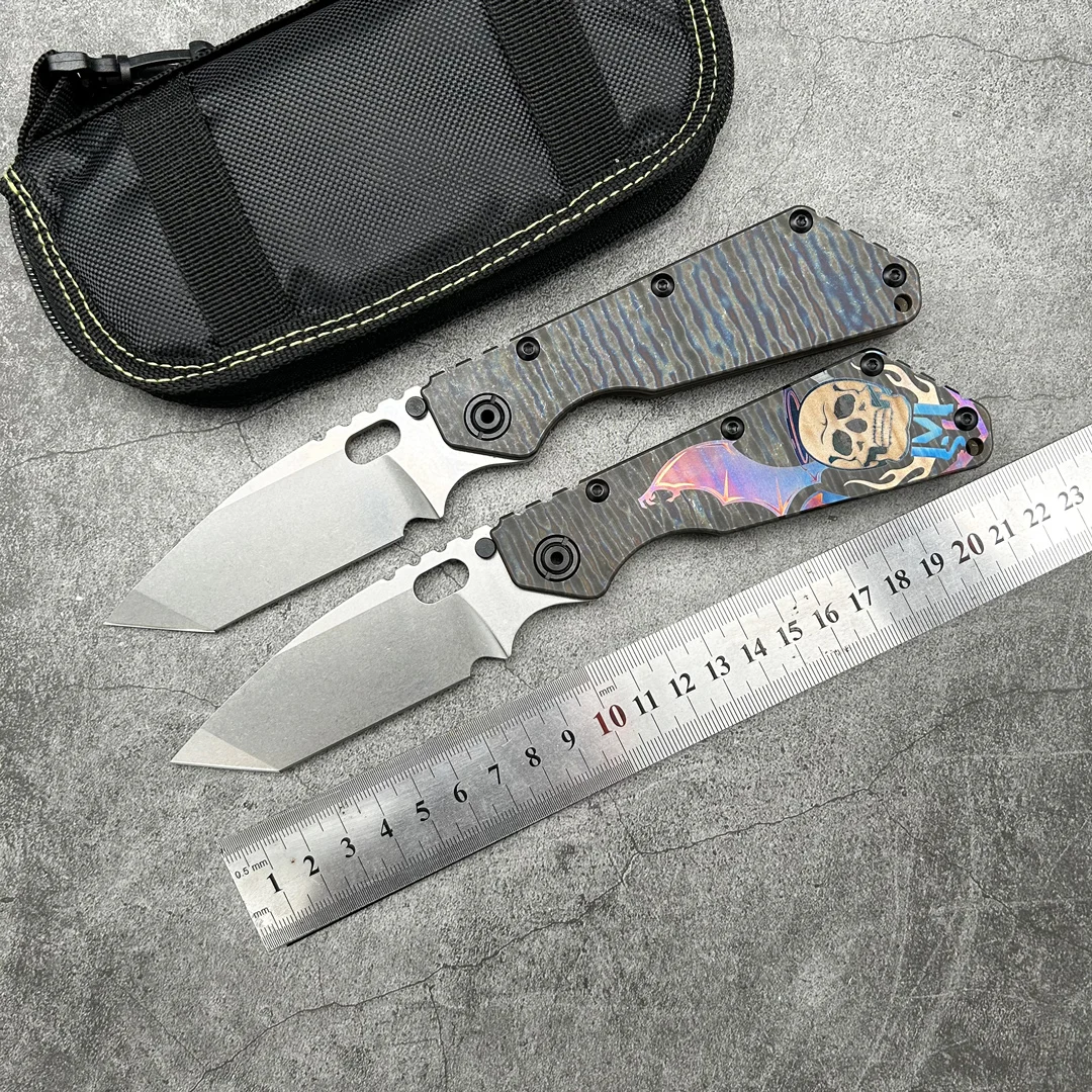 Strid SMF Titanium alloy folding knife EDC outdoor Camping Hunting survival EDC gear Hiking Pocket knife