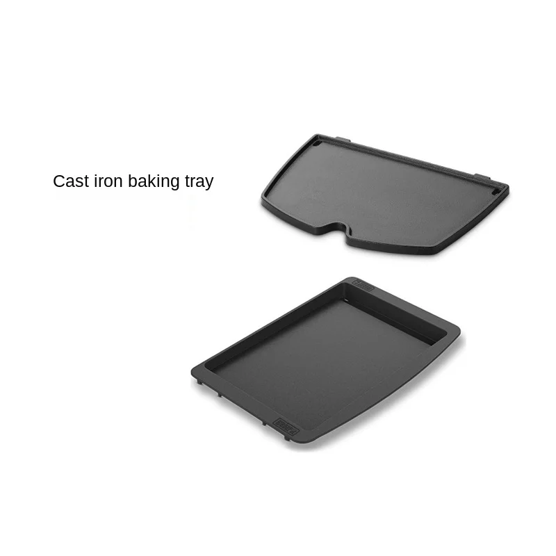 

Outdoor Teppanyaki Baking Pan Barbecue Fried Steak Multi-Functional Cast Iron Fry Pan Applicable Gas Oven