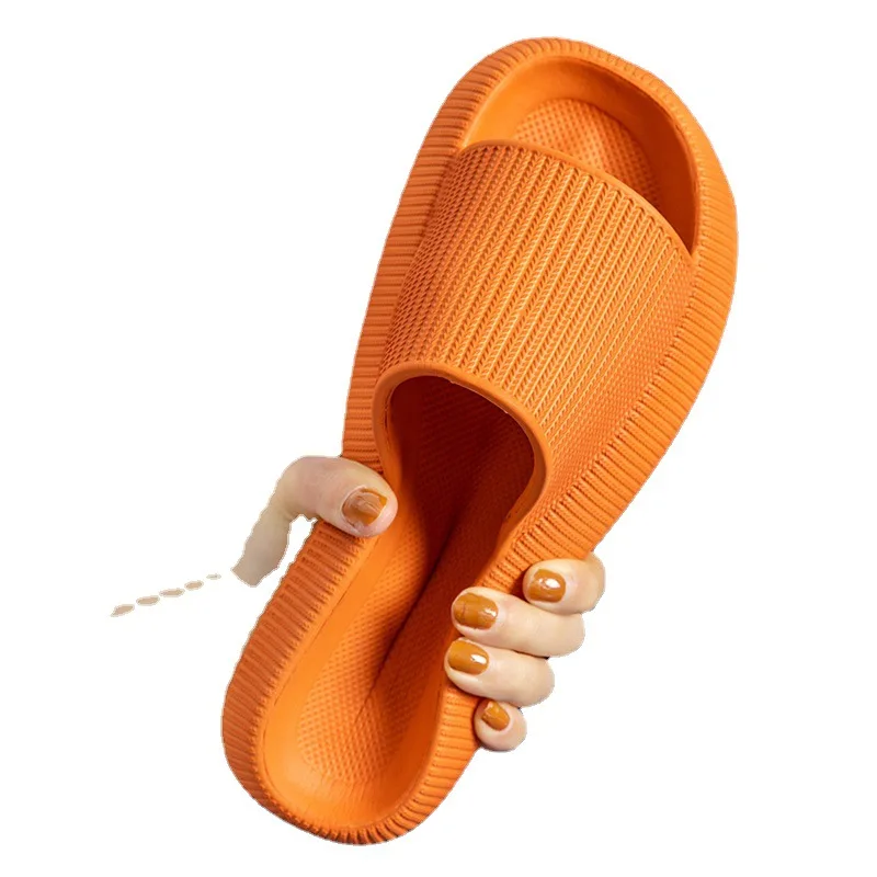 Women Thick Platform Cloud Slippers Summer Beach Eva Soft Sole Slide Sandals Leisure Men Ladies Indoor Bathroom Anti-slip Shoes