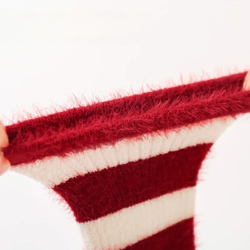 Calzini per bambini Autunno Inverno Addensati Caldi per bambini Calzini rossi per Capodanno Luna piena Anno Ragazzo Ragazza Calzini a tubo centrale disossati per bambini
