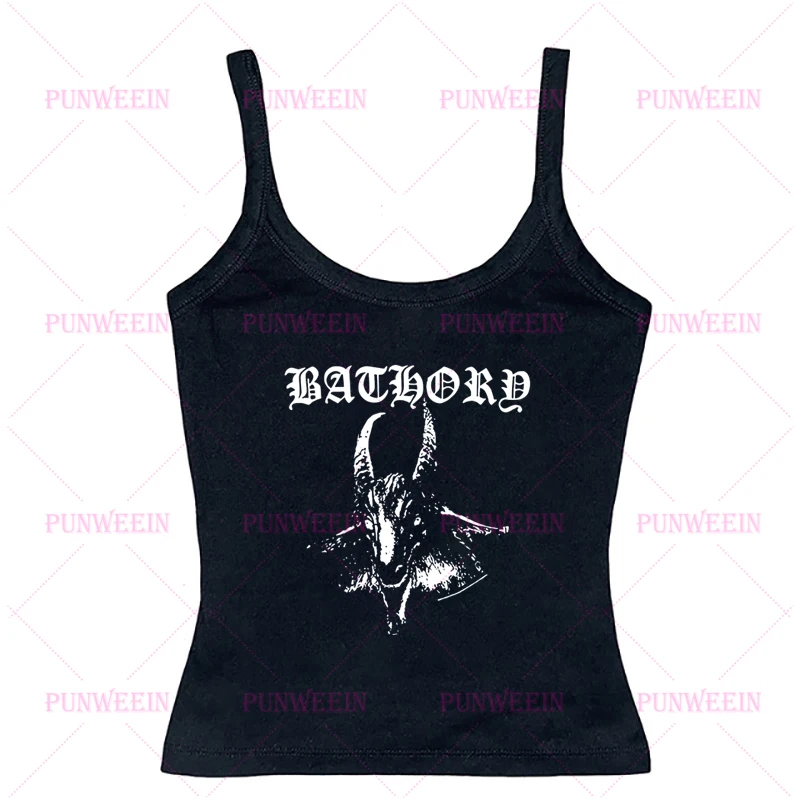 Dark Gothic Goat Graphic Casual Vintage Chic Emo Girls Crop Tops Harajuku Casual Baby Tee Y2k 90s Aesthetic Streetwear T-Shirt