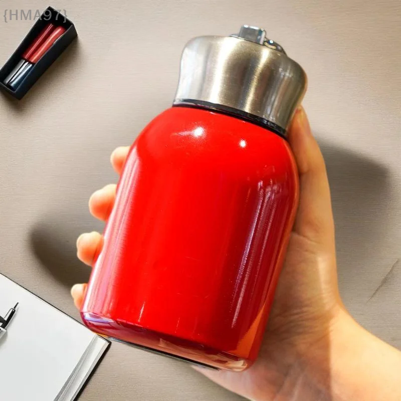 Frascos de vacío de café de 300ML, taza aislada de acero inoxidable, botella de agua de viaje portátil con tapas, tazas que mantienen las bebidas calientes o frías