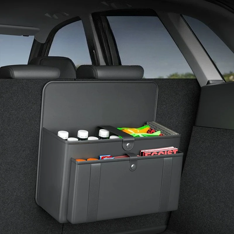 For GAC Trumpchi M8 Grand Master Trunk Storage Box Car Trunk Storage Bag Interior Storage Accessories Modification Accessories