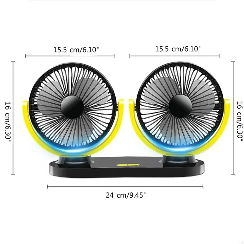 L8RE điều chỉnh làm mát có thể điều chỉnh quạt không khí 360DEGREE XO