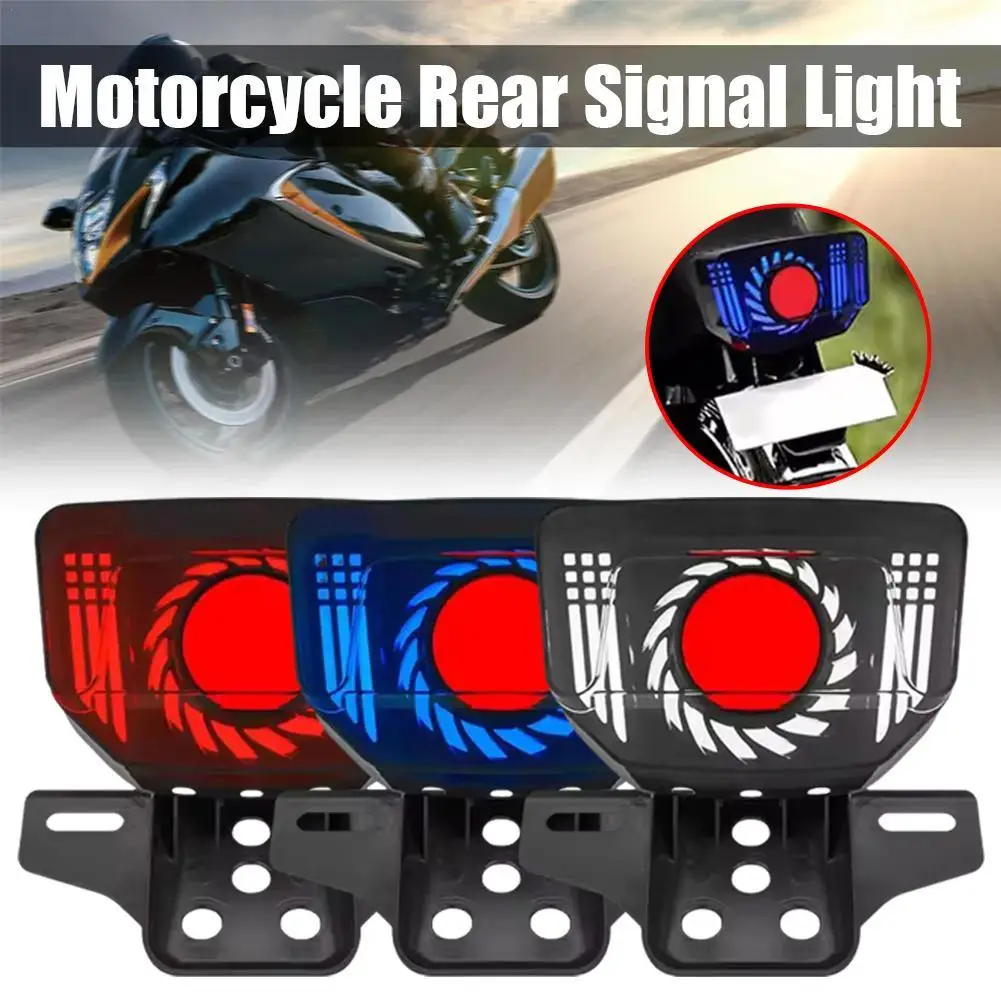 Integrated LED Tail Light for Honda Motorcycles - Dynamic Flash Signal, Upgraded Safety Features for CG125/TMX125/155