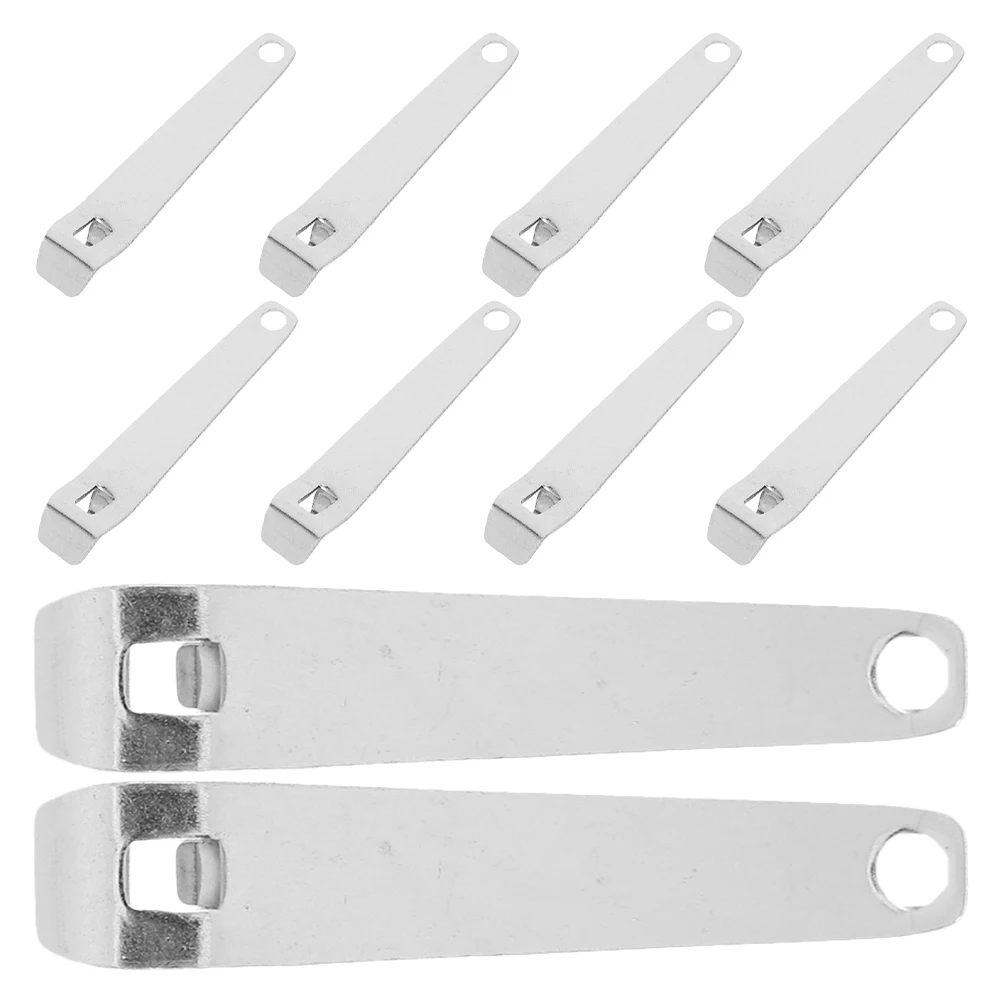 

10 Pcs Creative Bottle Opener Caps Nurse Pocket Size Manual Can Tool Lid Medical