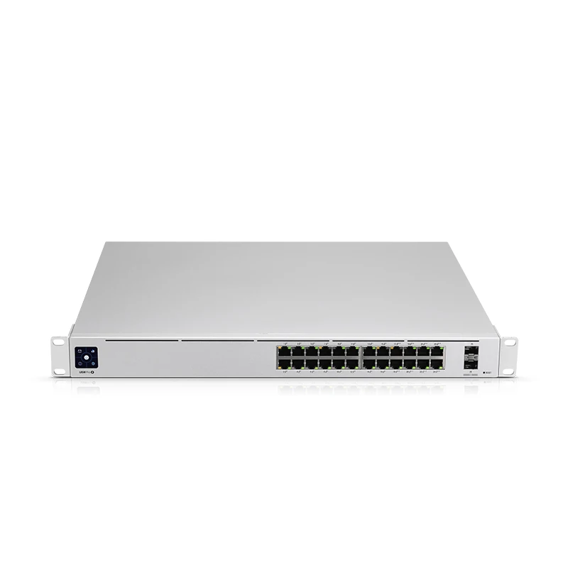 

UBIQUITI USW-Pro-24-POE 24 Port PoE Layer 3 Switch Pro (16 x GbE PoE+, 8 x GbE, PoE++) 400W, 2x10G SFP+ ports, 88 Gbps Capacity