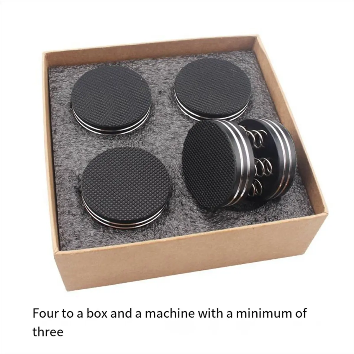 Exquisite- HiFi Audio Foot Pad Aluminum Alloy Spring Shock Absorption Speaker Equipment Spike Foot Nail ( 4 Pcs )