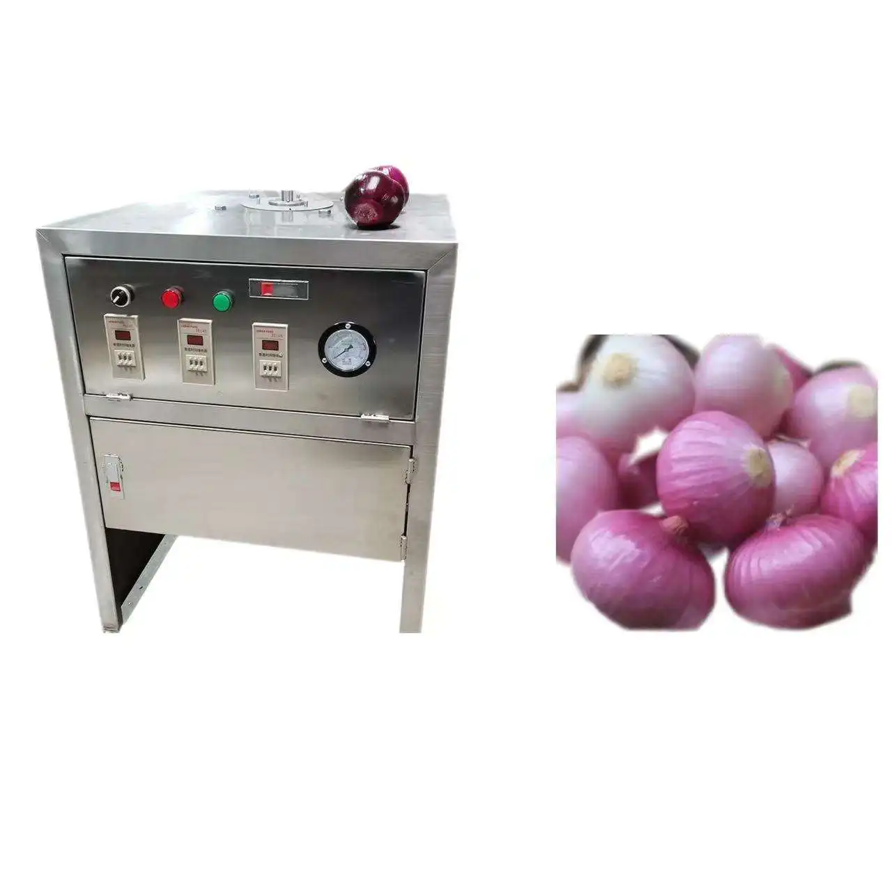 100-150Kg/h Per Commercial Onion Pee Stainless Steel Onion Peel
