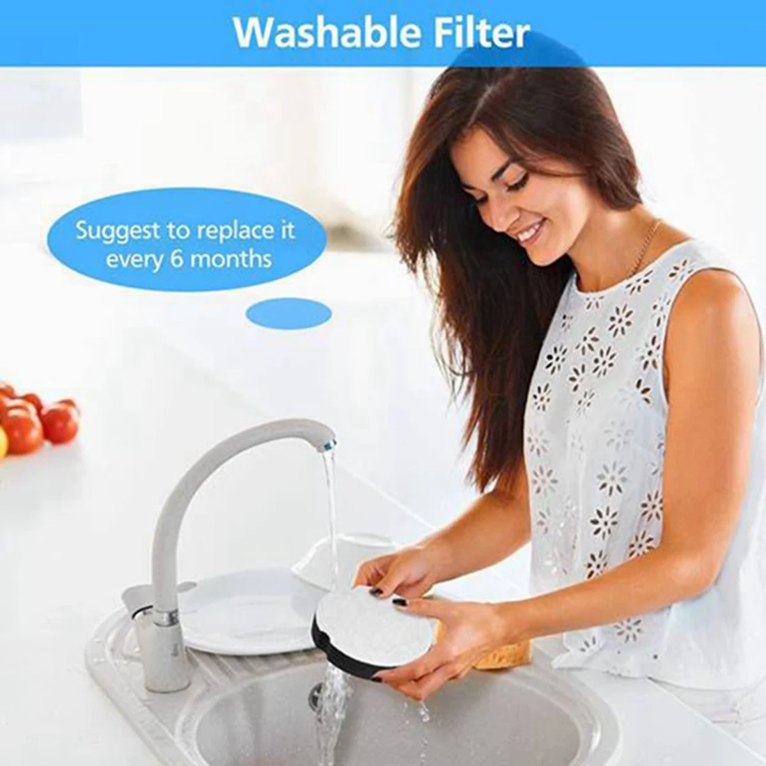 

Сменный фильтр B12B, 5 упаковок для пылесоса Bissell PowerForce Compact, легкий вертикальный пылесос серии 1520 и 2112, деталь 1604896