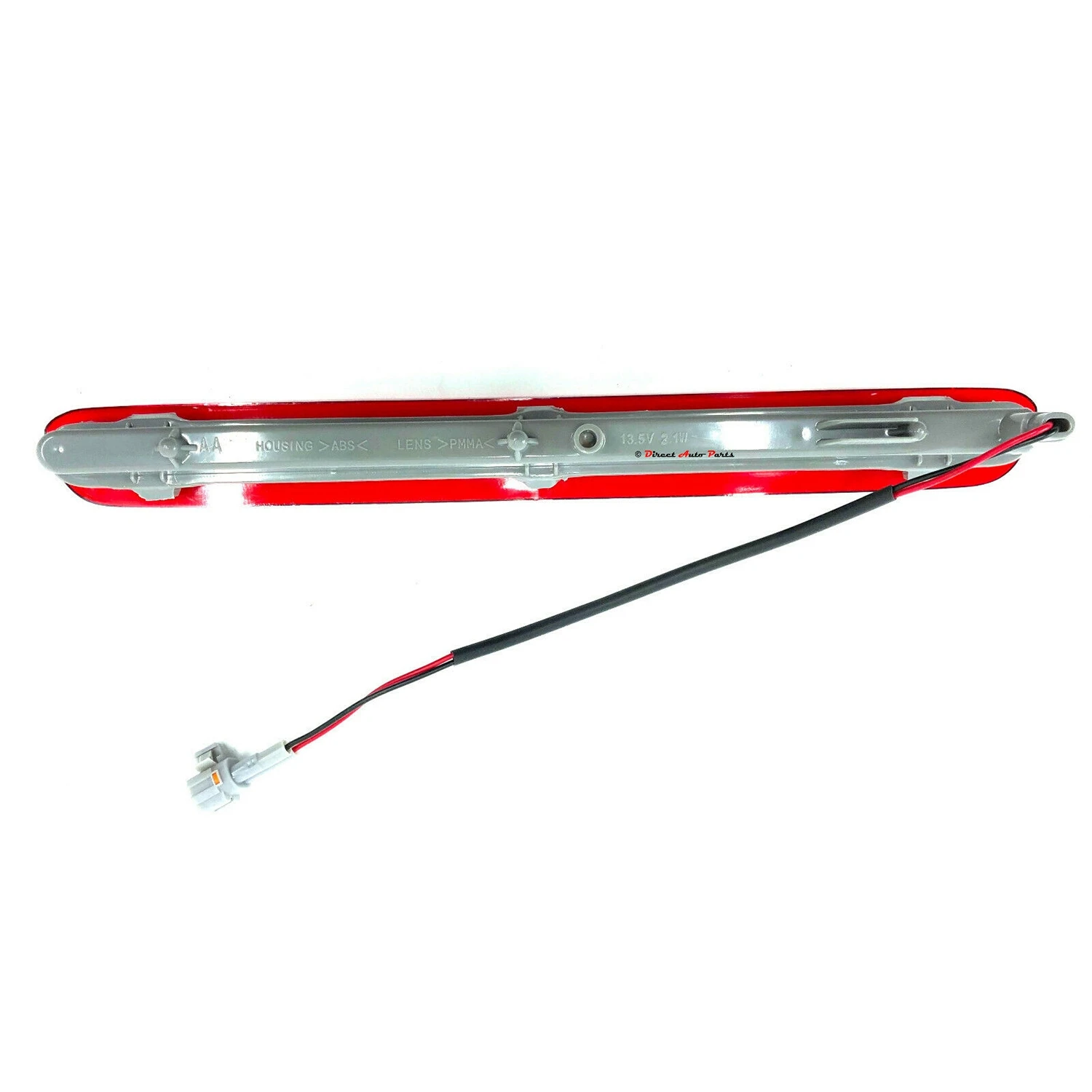 Terceira luz de freio dinâmica para Toyota Hilux Revo Vigo 2015 2016 2017 2018, Shell vermelho, lâmpada de parada traseira