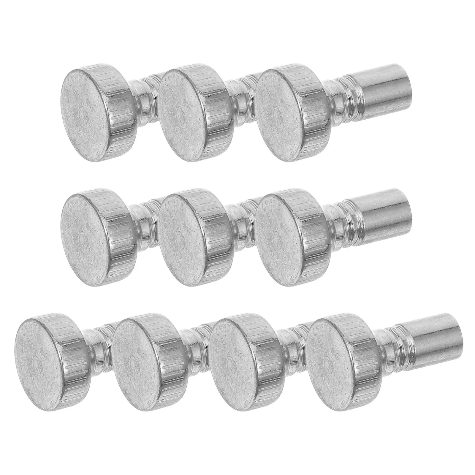 10Pcs Iron Lamp Knobs Screw Decorative Cap for Lighting Fixtures Home Office Commercial Use Lamp Turn Knob