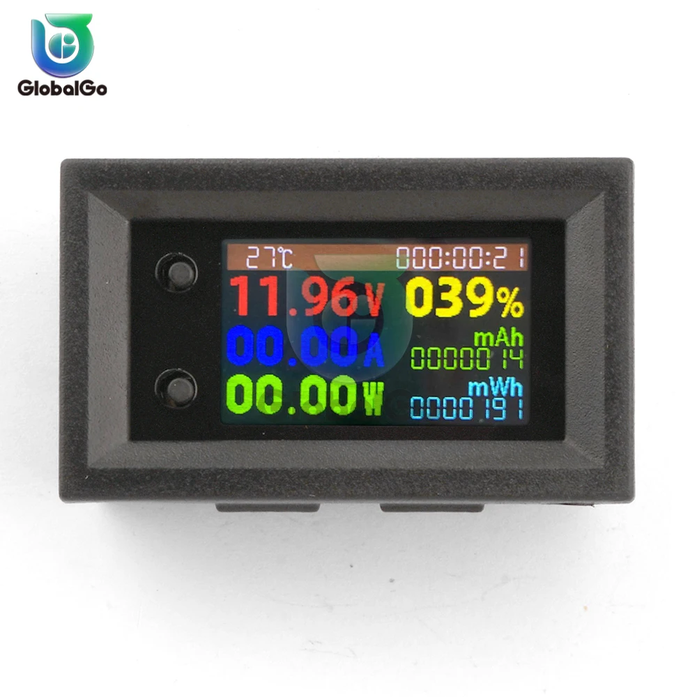 8 in1 Multifunctional Digital Voltmeter Ammeter Tester DC4-30V Voltage Current Power Energy Battery Electricity Test Meter