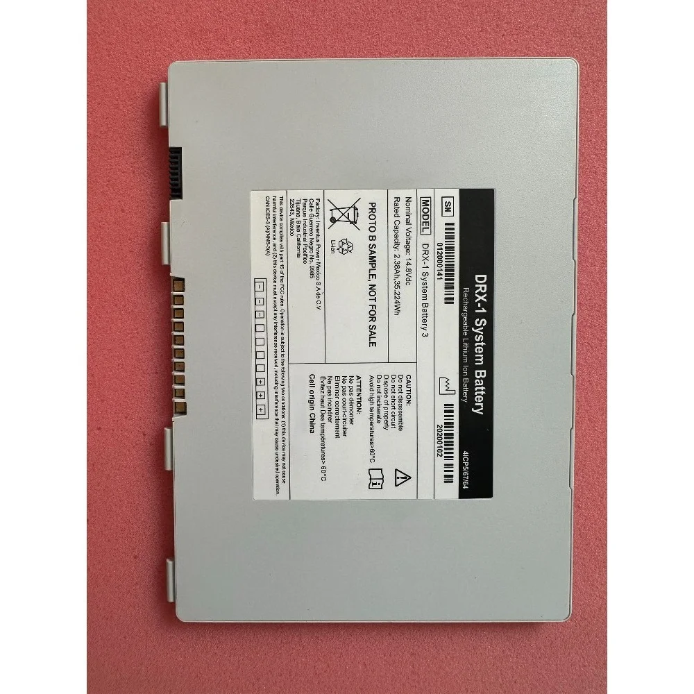 [New] 41CR5/67/64 for DRX-1 System Battery 3 Replacement Battery