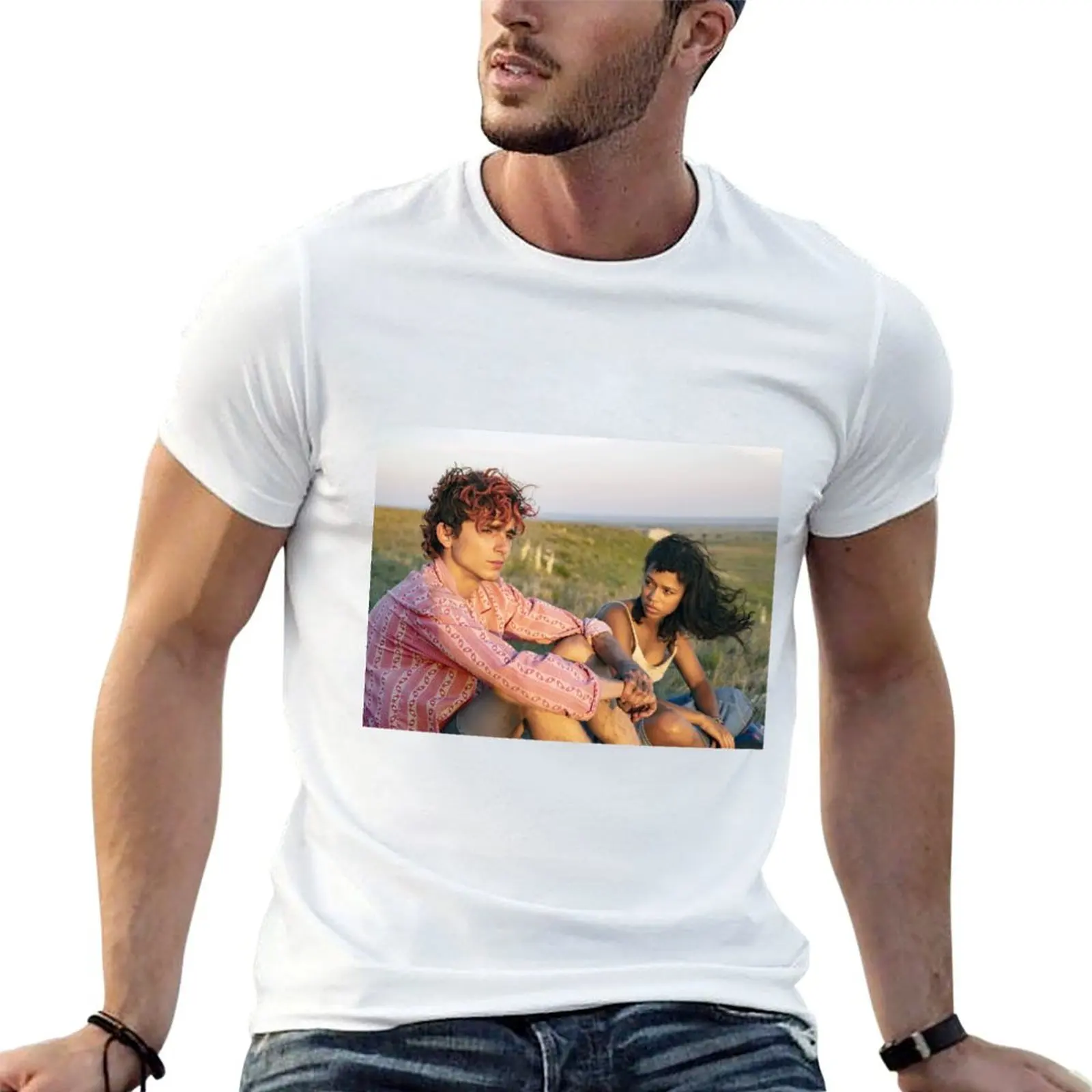 bones and all photo T-Shirt Stain Resistant Casual Tee