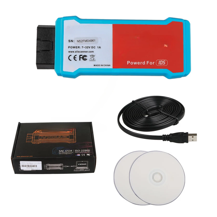 Vxdiag VCX Nano for Ford/Mazda 2 in 1 WiFi 2 in 1