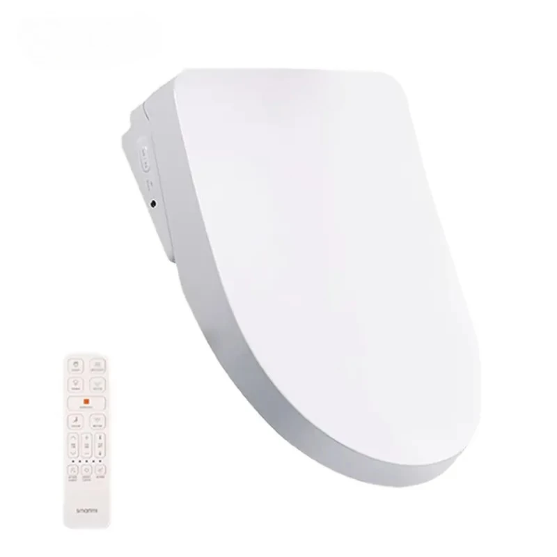 Smartmi Smart Toilet Seat Lid 2 Waterproof Electric Toilet Cover Antibacterial Smart Heated Bidet Toilet Seat w/ Remote